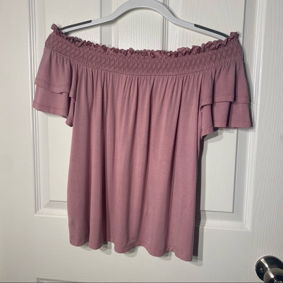 American Eagle Outfitters Tops - American Eagle Outfitters Off The Shoulders Top